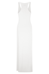 Ellerie Longline Racerback Top - White